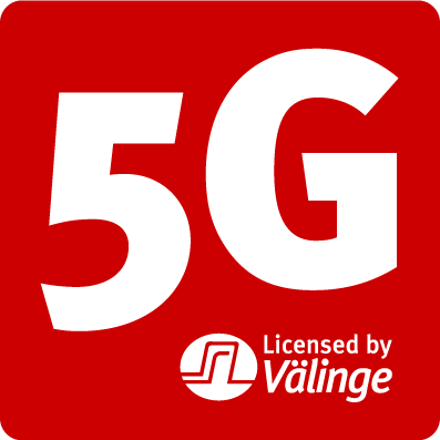 5G, licensed by Valinge